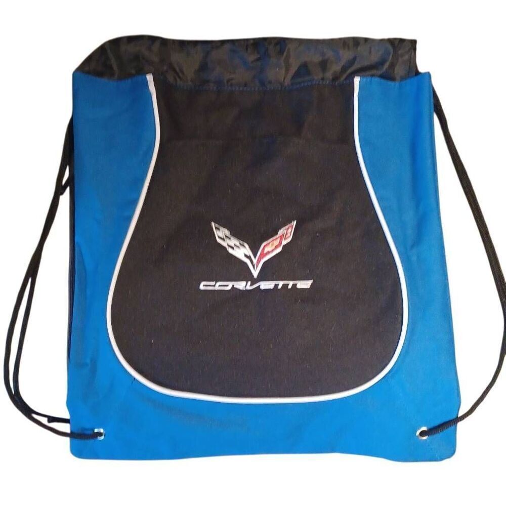 Rare vintage Corvette drawstring backpack